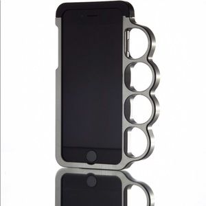 📱IPhone 6/6s Silver Knucklecase📱